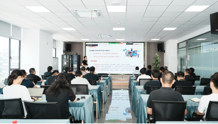 刚刚，美仪第二期QCC成果发表！